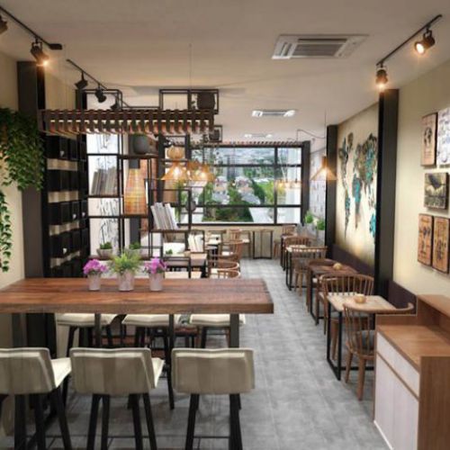 Bảng giá thiết kế thi công quán cafe