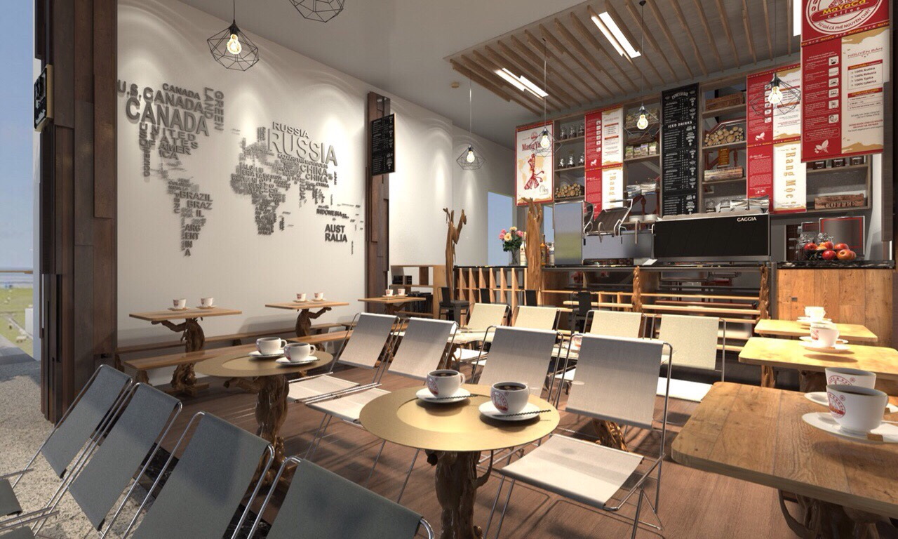 Đơn vị thiết kế thi công trọn gói quán cafe uy tín, chuyên nghiệp - 1