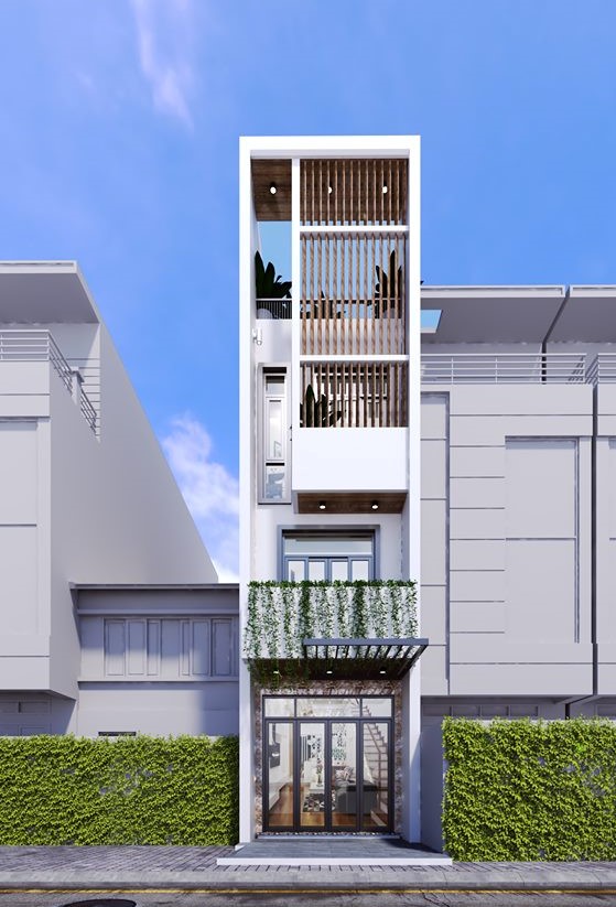 Tổng hợp mẫu thiết kế nhà phố 3 tầng măt tiền đẹp, hiện đại - 8